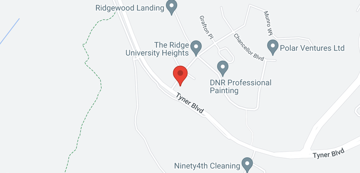 map of 115 4303 UNIVERSITY HEIGHTS DRIVE